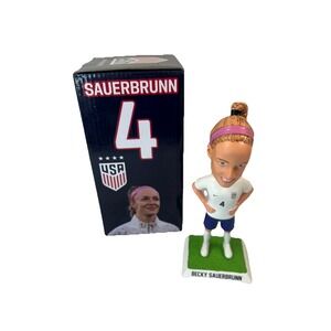 USWNT Women's Soccer Becky Sauerbrunn Retirement Ceremony Bobblehead. 6/3/25.